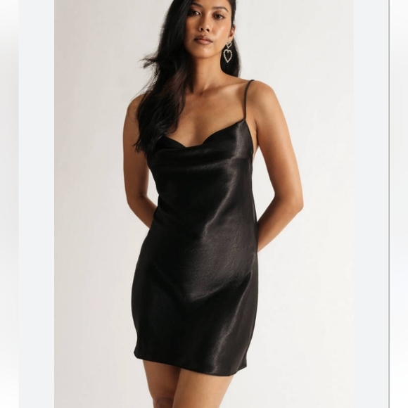 UO Satin dress - Picture 1 of 9